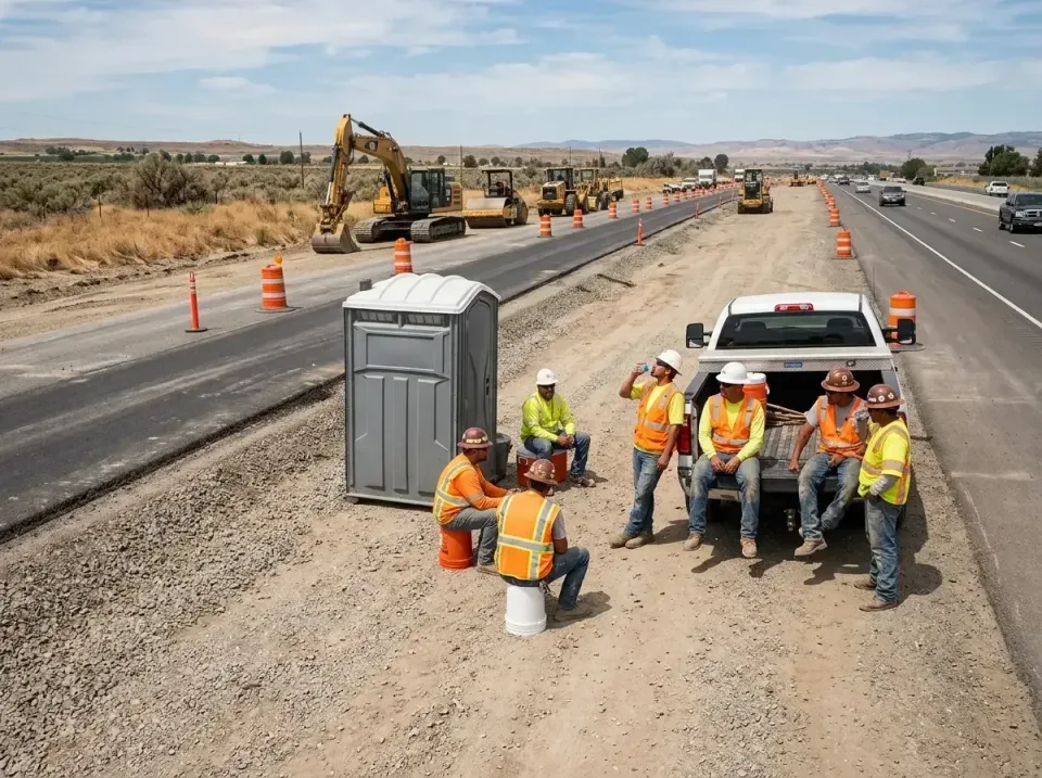 highway-road-construction-crew-007 — frequently asked questions, Porta Potty and Restroom Rentals in Vienna, GA